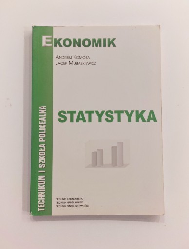 Zdjęcie oferty: Andrzej Komosa "Statystyka" podręcznik 