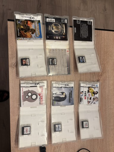 Zdjęcie oferty: Gry DS zestaw 6 szt. 