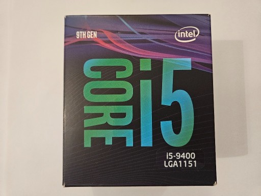 Zdjęcie oferty: Procesor Intel i5 9400 2,9 GHz 9MB Cache UHD 630 LGA 1151 BOX