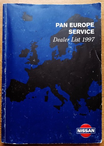 Zdjęcie oferty: Nissan Pan Europe Service Dealer List 1997