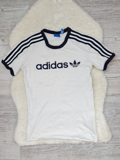 Zdjęcie oferty: Koszulka Adidas Biała Rozmiar XS / S