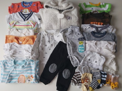 Zdjęcie oferty: 02 Zestaw paka ubrań dla chłopca 0-3M Carters