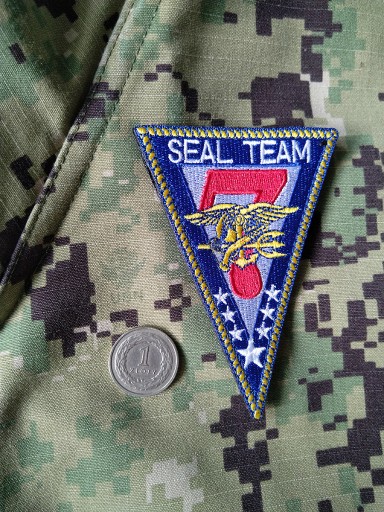 Zdjęcie oferty: Naszywka na rzep US Navy Seals Seal Team 7