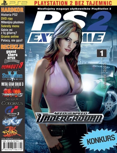 Zdjęcie oferty: PS2 Extreme dodatek specjalny do PSX Extreme - Need for Speed Nowy