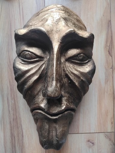 Zdjęcie oferty: Maska gipsowa malowana 