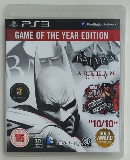 Zdjęcie oferty: Batman Arkham City GOTY PS3 Playstation 3 Kraków