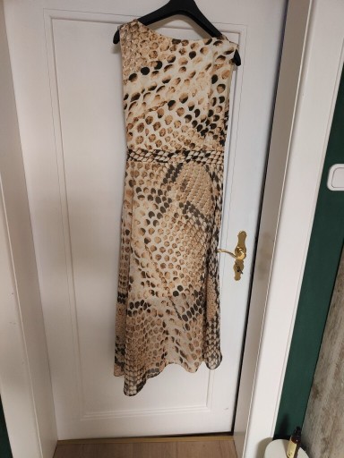 Zdjęcie oferty: Sukienka panterka krotsza przodem dłuższa z tyłu