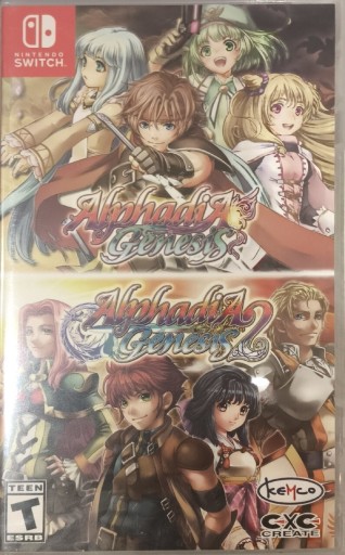 Zdjęcie oferty: Alphadia Genesis 1 and 2 / Folia - wyd. LRG