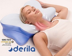 Zdjęcie oferty: Poduszka Ortopedyczna 2025 Derila Ergo: Wsparcie Karku NOWOŚĆ !