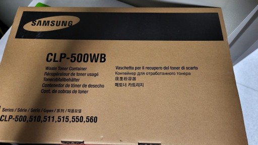 Zdjęcie oferty: Pojemnik na zużyty toner Samsung CLP-500WB