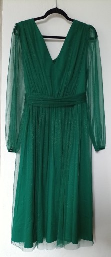 Zdjęcie oferty: Sukienka w kolorze butelkowej zieleni 