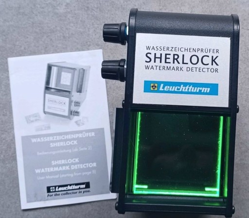 Zdjęcie oferty: Leuchtturm - "Sherlock" wykrywacz znaków wodnych