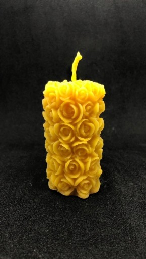 Zdjęcie oferty: Świeca świeczka woskowa z wosku pszczelego kolumna