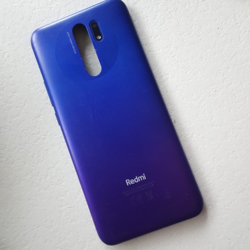 Zdjęcie oferty: Xaiomi redmi 9 klapka baterii org. Po demontażu 