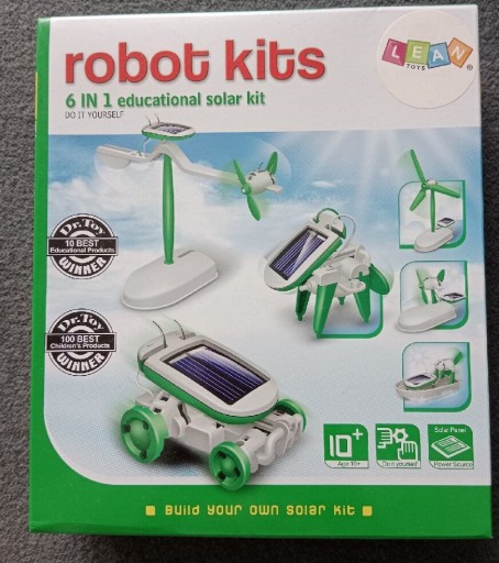 Zdjęcie oferty: Zabawka solarna Robot kits nowy