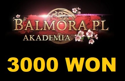 Zdjęcie oferty: Balmora Akademia - 3000 WON 3K 3KW (14.08.2025)
