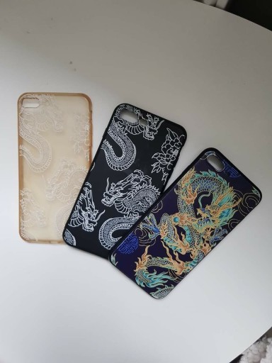 Zdjęcie oferty: zestaw case etui na telefon iphone 8+ plus