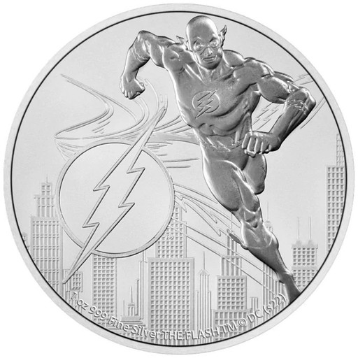 Zdjęcie oferty: Srebrna moneta DC Comics Flash 2022 1 uncja