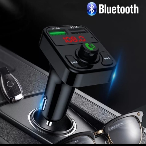 Zdjęcie oferty: Transmiter Bluetooth 5.0 Ładowarka 2xUSB Audio CD