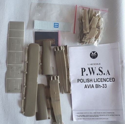 Zdjęcie oferty: PWS A/Avia BH-33 1/48 X-Resin