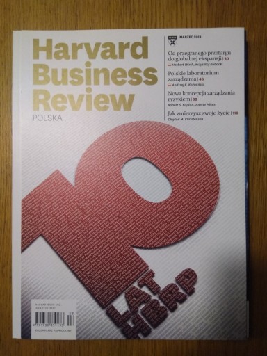 Zdjęcie oferty: Harvard Business Review Polska 03 2013