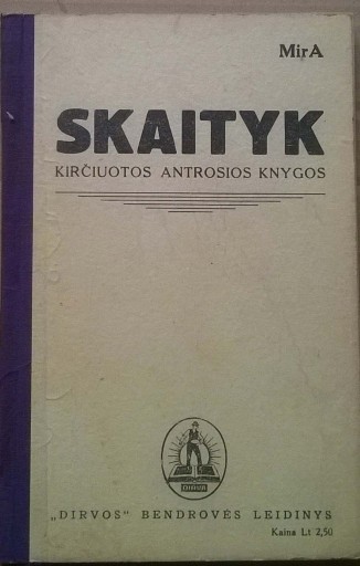 Zdjęcie oferty: Skaityk Język litewski Kowno Starodruk 1937 rok