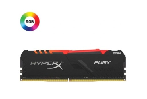 Zdjęcie oferty: PAMIĘĆ RAM DDR4 FURY HyperX 8 GB 3200 CL16 RGB OKAZJA!!!