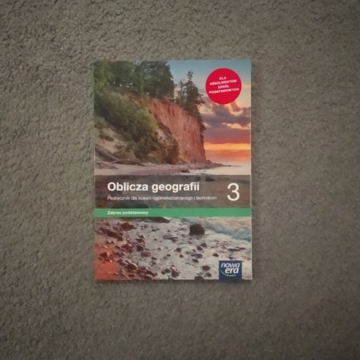 Zdjęcie oferty: Podręcznik Oblicza Geografii 3 Nowa Era - Nowy