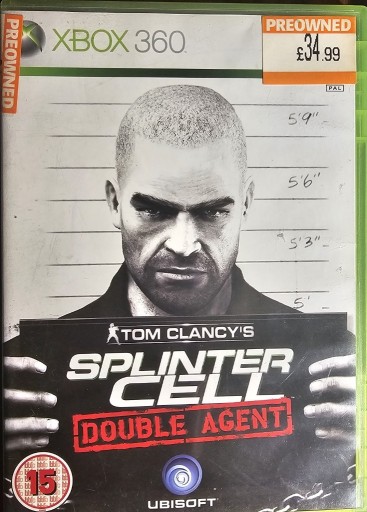 Zdjęcie oferty: Splinter Cell Double Agent x360