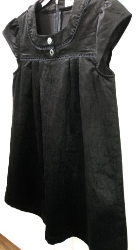 Zdjęcie oferty: Boska sukienka czarny sztruks NAME IT 5-6lat 116cm