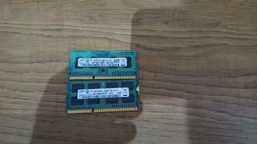 Zdjęcie oferty: DDR3L SO-DIMM Samsung pamięć do laptopa 2x2GB