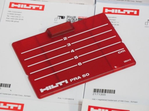 Zdjęcie oferty: HILTI PRA 50 tarczka tarcza niwelator laser PM 