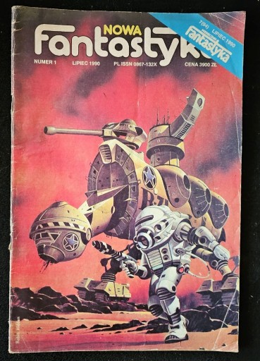 Zdjęcie oferty: Magazyn Nowa Fantastyka - lipiec 1990 rok