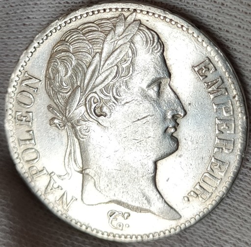 Zdjęcie oferty: Napoleon I 5 francs (franków) Francja 1809 A