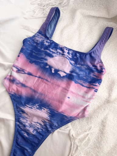 Zdjęcie oferty: Nowy jednoczęściowy strój kąpielowy zachód słońca