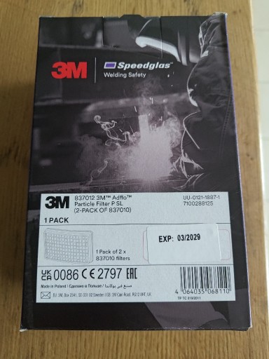 Zdjęcie oferty: 3M Filtr do maski spawalniczej AdFlo