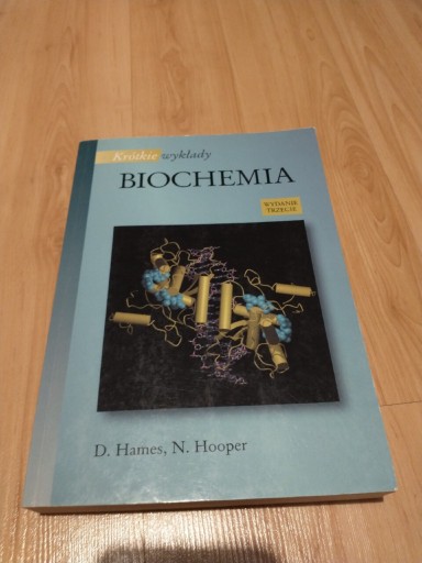 Zdjęcie oferty: Biochemia Krótkie wykłady. D. Hames, N. Hooper. 