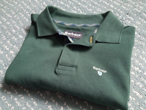 Zdjęcie oferty: Barbour mens polo forest green koszulka polo - L