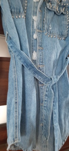 Zdjęcie oferty: Katana koszula jean dżins dżety cyrkonie przetarci