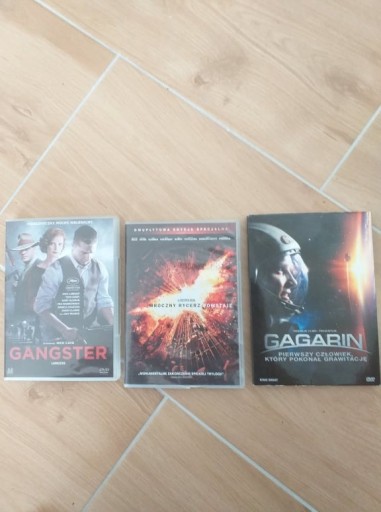 Zdjęcie oferty: Filmy DVD Gangster Gagarin Mroczny Rycerz