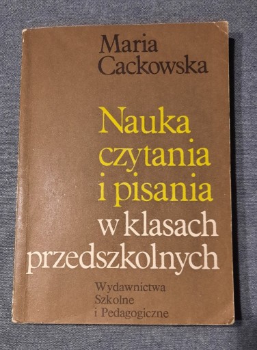 Zdjęcie oferty: Nauka czytania i pisania w klasach przedszkolnych 