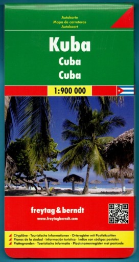 Zdjęcie oferty: CUBA KUBA MAPA 1:900 000 FREYTAG & BERNDT