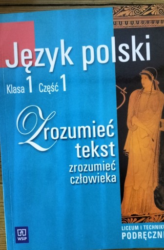 Zdjęcie oferty: Język Polski klasa 1 część 1 liceumi technikum
