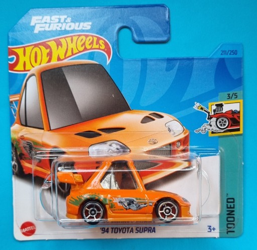 Zdjęcie oferty: Hot Wheels 94 TOYOTA SUPRA Fast Furious