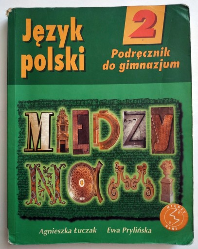 Zdjęcie oferty: Język Polski 2 między nami - podręcznik - Łuczak