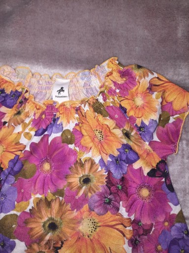Zdjęcie oferty: Bluzka tunika kwiaty C&A roz 128