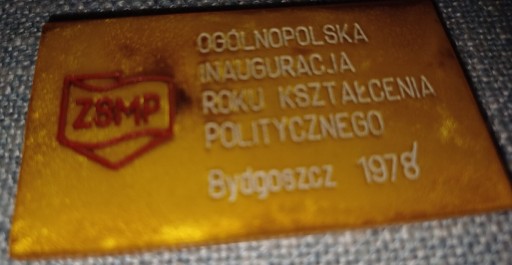 Zdjęcie oferty: Bydgoszcz-ZSMP-78-Przypinka