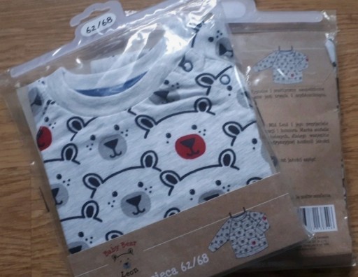 Zdjęcie oferty: Bluza dziecięca Leon Baby Bear 62/68