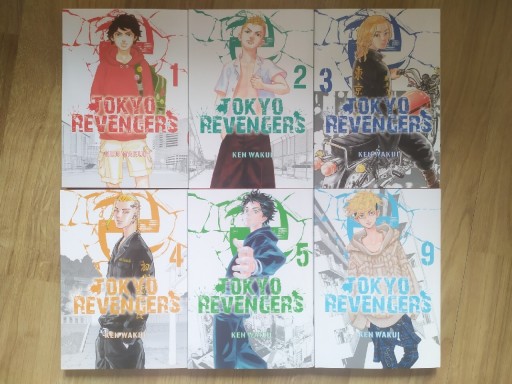 Zdjęcie oferty: Tokyo Revengers tomy 1-5,9