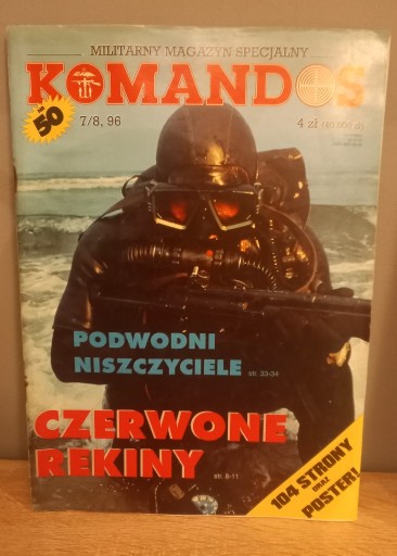 Zdjęcie oferty: Komandos Militarny Magazyn Specjalny 7/8 (50) 96